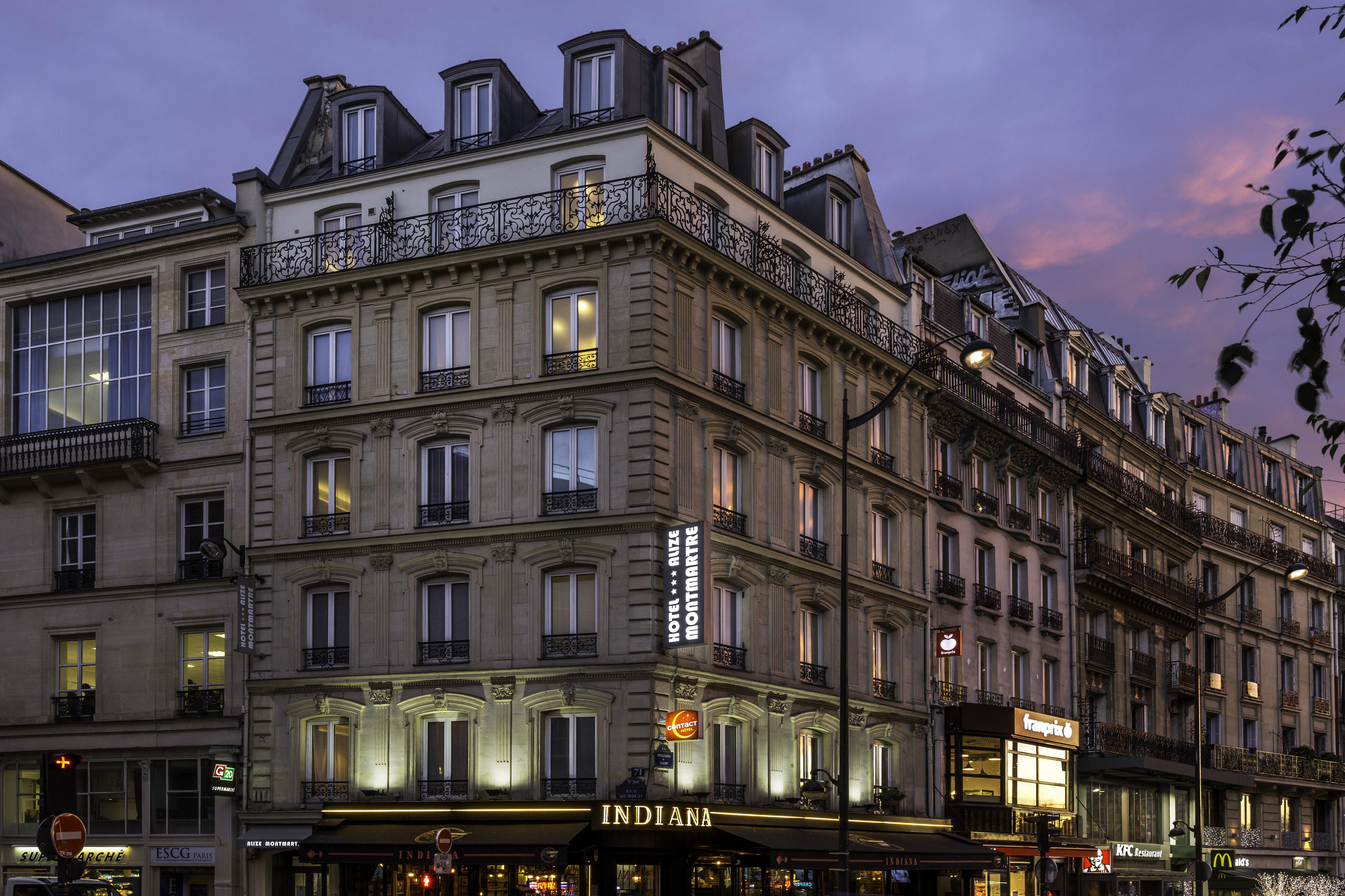 Contact Hotel Alize Montmartre Paryż Zewnętrze zdjęcie